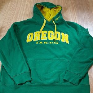 Stadium Athletics Oregon Ducks hoodie green yellow
